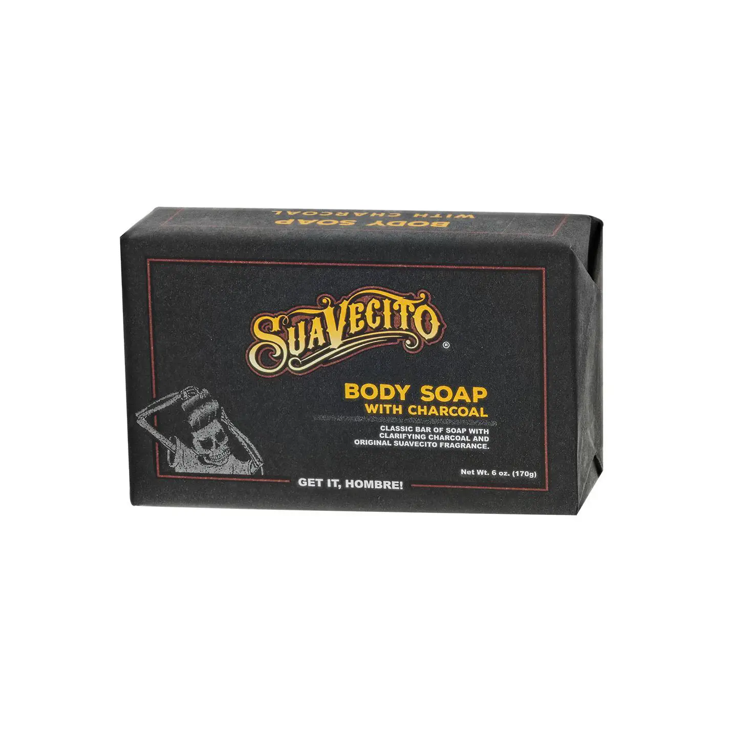 Xà phòng tắm SUAVECITO BODY SOAP CHARCOAL (than tre)